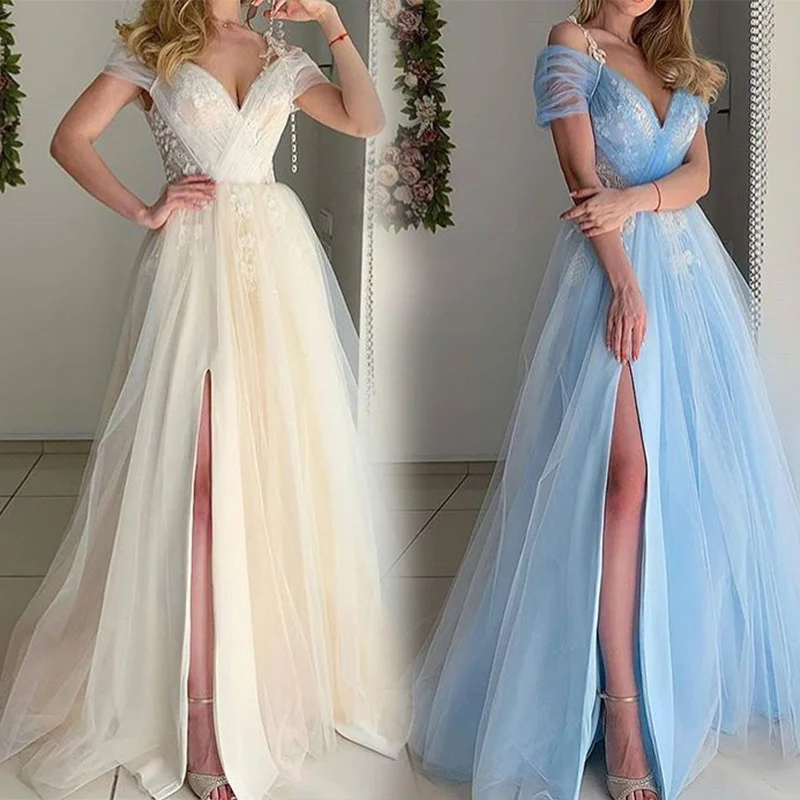 

2020 New Women's Sexy V-neck Split Beaded Detachable Wedding Dresses Satin Lace Real Price Vintage Da Sposa