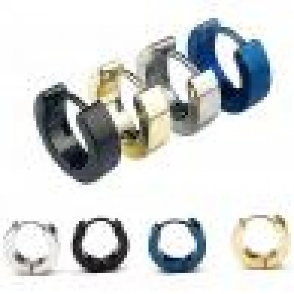 

1 Pair Fashion Cool Men's Stainless Steel Huggie Hoop Earrings Casual Jewelry