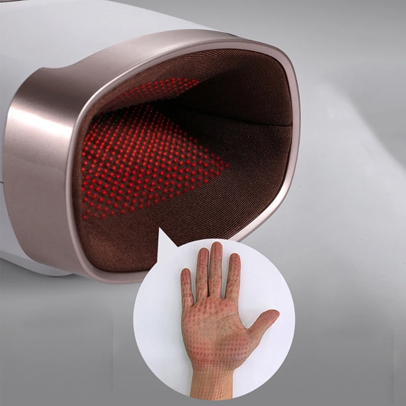 

Electric Acupressure Palm Hand Massager Protector Hot Compress Massage Relax Tools Finger Spa Numbness Pain Relief