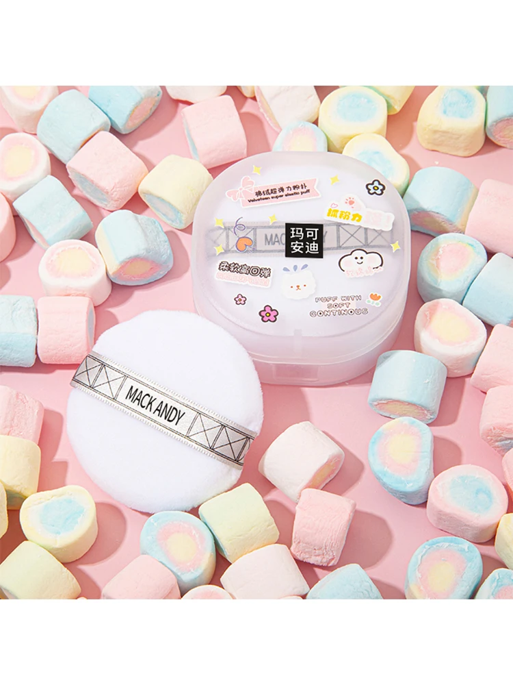 

Loose Powder Puff Wet And Dry Super Soft Makeup Puff Gentle And Soft Without Powder Sponge Air Cushion Puff Cosmetic Tools