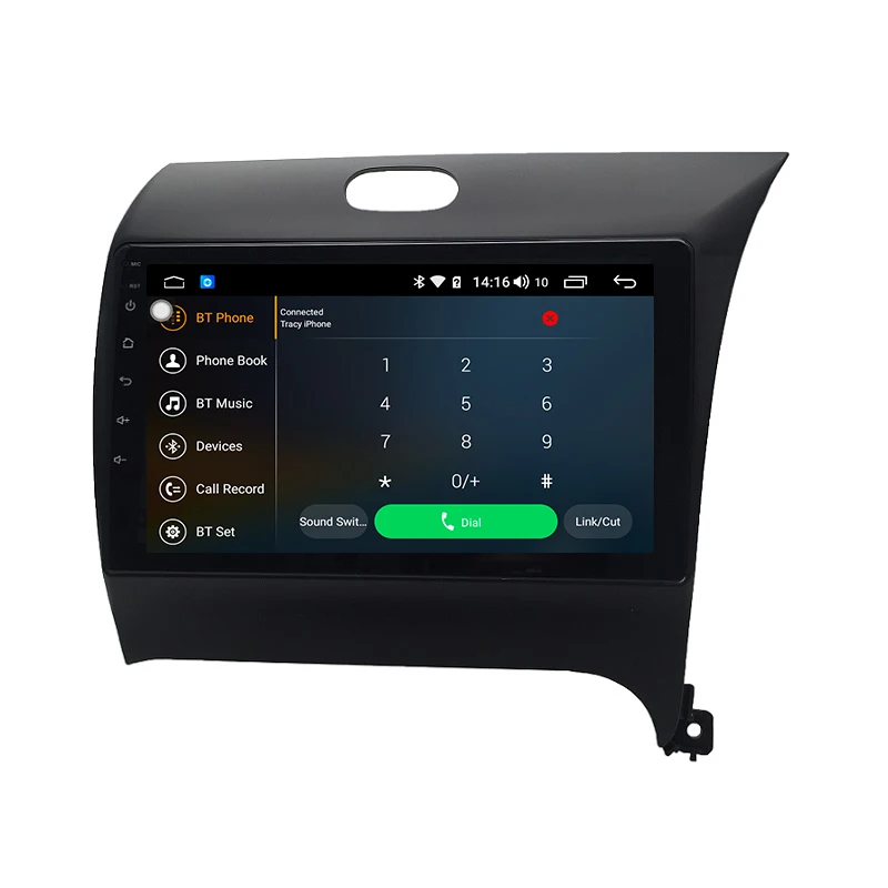 K3 RHD Android 9,0 8-core, 4 Гб+ 64G ips Экран, gps, bluetooth(голубой зуб) cerato 1 din автомобильный dvd/c глобальной системой спутника обнаружения местоположения радио для KIA K3 RHD