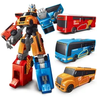 3 in 1 bus transformation car robot toys birthday gift action figure deformation toys boys educational toy for children ct0156