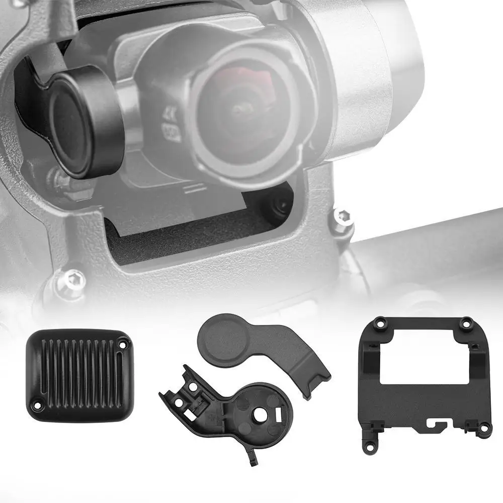 

For Dji Fpv Combo Camera Repairing Kit Repair Parts For Auxiliary Shaft Arm Cover/rear Cover/damping Plate Bracket