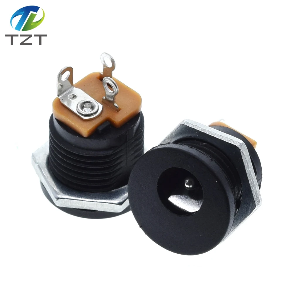 10 шт./лот DC 022 разъем питания dc адаптер Интерфейс DC022 5.5X2.1 мм Панель Крепление