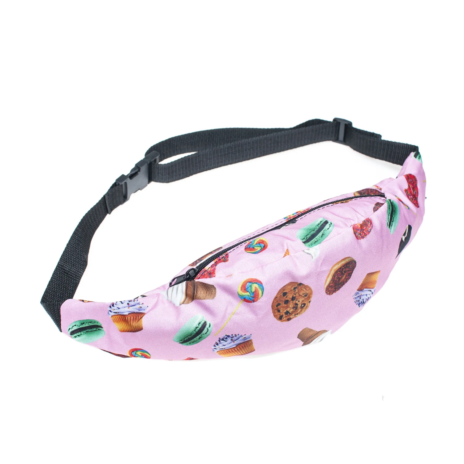 Новая 3D красочная поясная сумка для мужчин в стиле бум пота женская денег