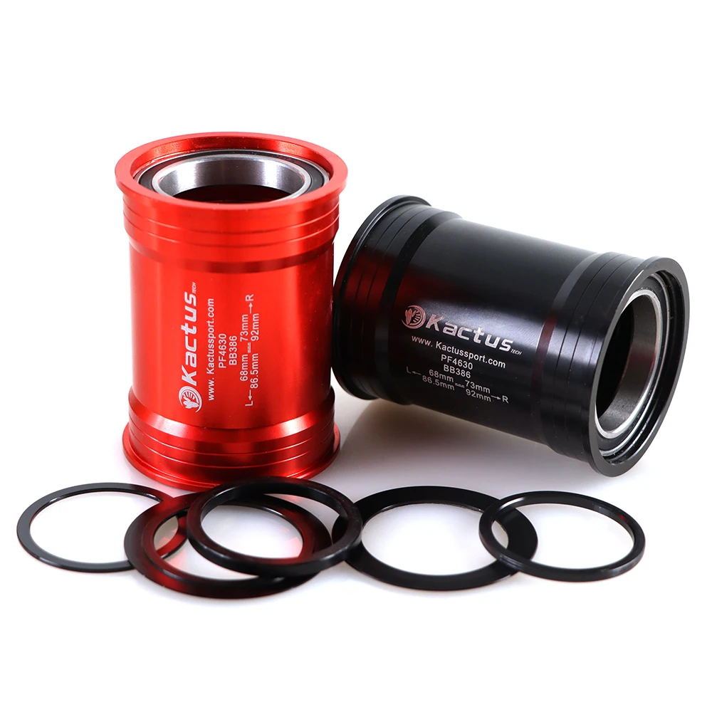 

Велосипедный кривошипный комплект Pressfit BB386/PF4630, черный/красный керамический подшипник 68/86 мм DURA ACE XT, дорожные фотодетали