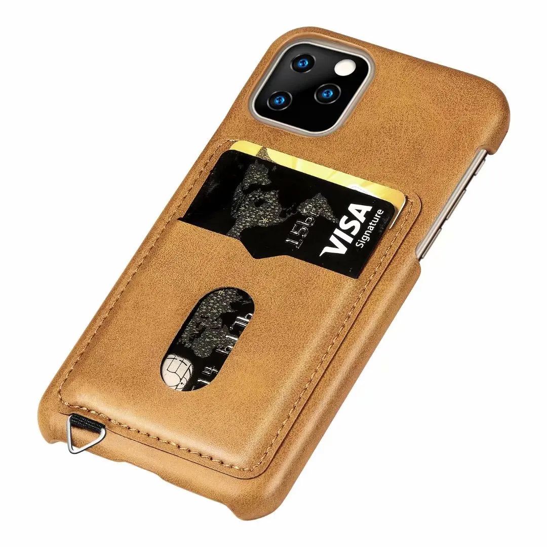 Кожаный чехол Xs max с отделением для кредитных карт iPhone X 8 7 6 Plus Xr Ультратонкий
