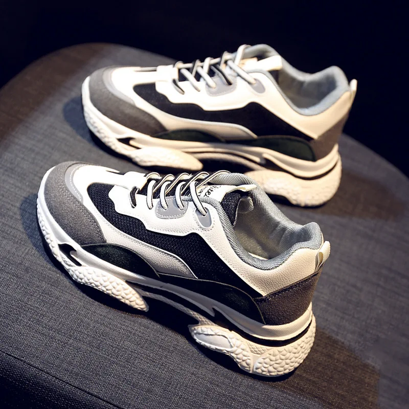 

Luxury Brand Women Shoes Platform Sneakers Breathable Lace-up Shoes for Women Casual Tenis De Mujer Zapatos De Mujer 2020 New