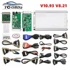 Программатор CARPROG Full V10.93 со всем программным обеспечением (радио, одометры, приборные панели, иммобилайзеры), настройка чипов ЭБУ Carprog 21 адаптер