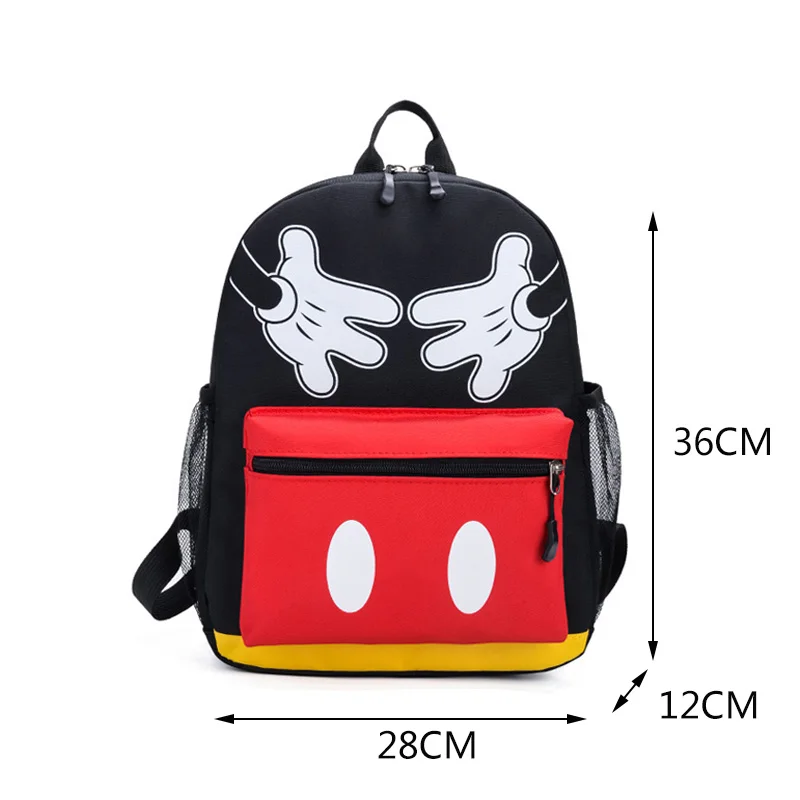 Детские школьные ранцы для девочек рюкзаки с мультипликационным рисунком Микки