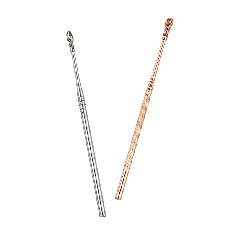 

1pc Ear Pick Curette Wax Cleaner Ear Pick Cleaning Tools Stainless Steel Removal Health Stick Tool Ear Wax Remove
