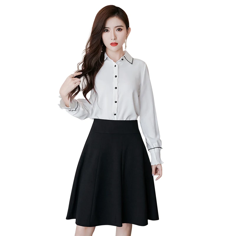 

Autumn and winter umbrella skirt women's high waist skirt medium length large swing skirt dance four seasons skirt