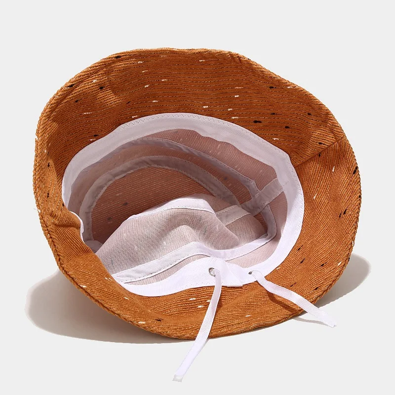 

2020 Cotton Autumn and Winter Warm Bucket Hat Fisherman Hat Outdoor Travel Hat Sun Cap Hats for Men and Women 282