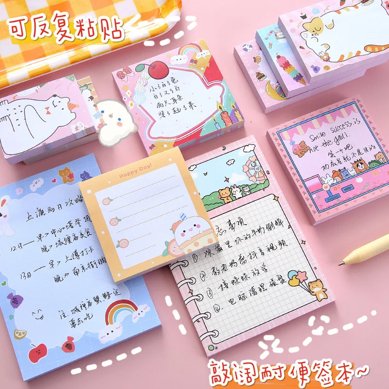 

Kawaii красочный блокнот с линией, мультяшный блокнот для записей, «сделай сам», альбом для скрапбукинга, студенческий планировщик, Обучающие ...