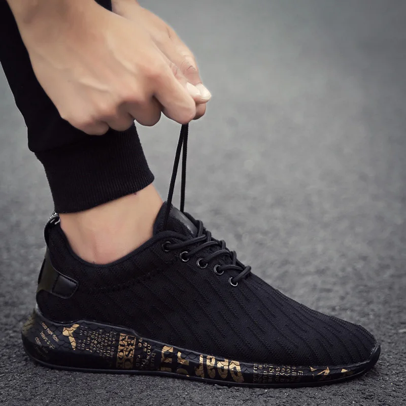 Мужские кроссовки Повседневная обувь Трендовая спортивная Зимняя для бега