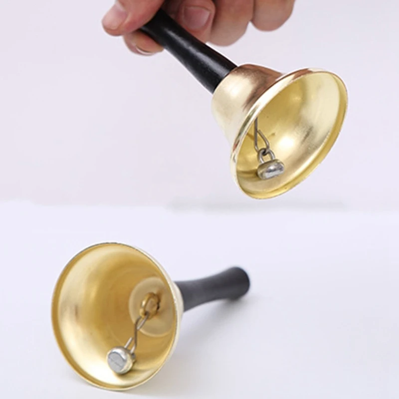 12 шт ручные колокольчики звонок Услуги ручка металлические музыкальные ударные