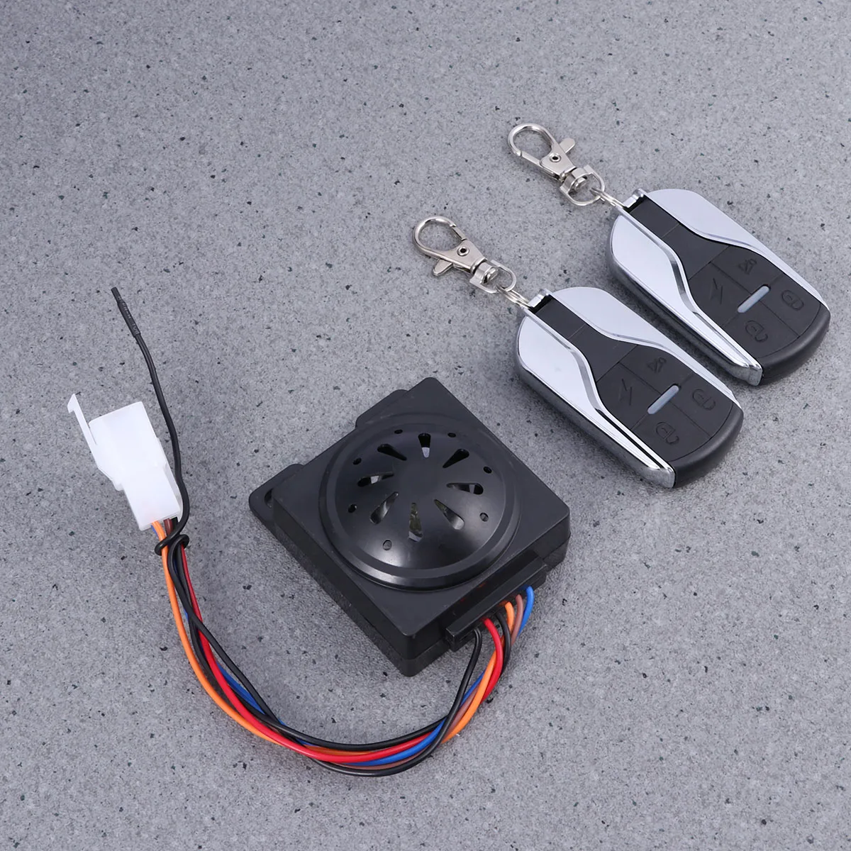 3Pcs Motorcycle Security Alarm System Horn Warner with Remote Control Cutting Off Engine Start Disarming Anti-theft | Автомобили и