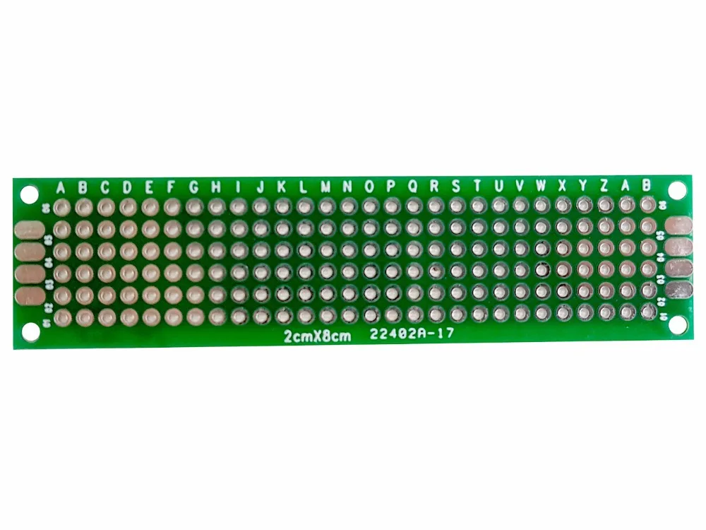 Припой-способный PCB макет-20x80 мм Прототип доска DIY Pcb доска