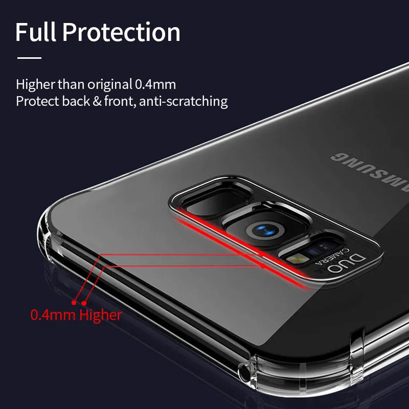 YBD чехлов из термопластичного полиуретана(TPU чехол для samsung A10 A20 A30 A40 A50 A70 A80 A90 противоударный чехол A7 A9() A8 плюс A10E A20E A2 CORE чехол