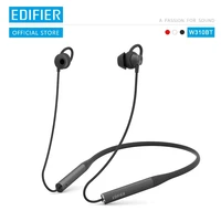 edifier w310bt bluetooth v4 2 earphone up to 8 5 hours playback ipx5 waterproof magnetic earpieces incoming call vibration