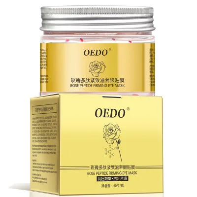 

Rose peptide firming eye mask removes whitening anti-wrinkle dark circles and puffiness provides moisturizing care