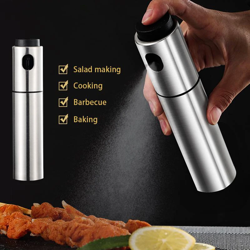 Konco Нержавеющая сталь распылитель масла Пособия по кулинарии для барбекю