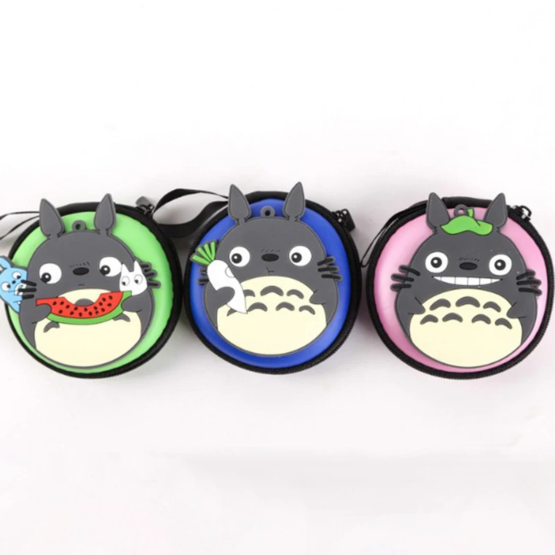 Милые фигурки аниме Мой сосед Кот игрушки мультяшный сумка для монет хранения