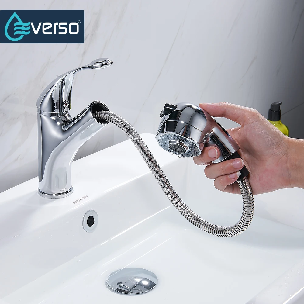 Кран для раковины с одной ручкой ванной комнаты смеситель холодной и горячей