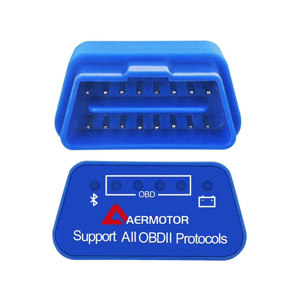 ELM327 V1.5 OBD2 Bluetooth автомобильный диагностический инструмент Android IOS PC OBDII код ридер