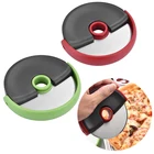 Круглый нож из нержавеющей стали для пиццы с крышкой, роллер для рулетки, слайсер для теста, пиццы, резак, Аксессуары для выпечки, инструменты