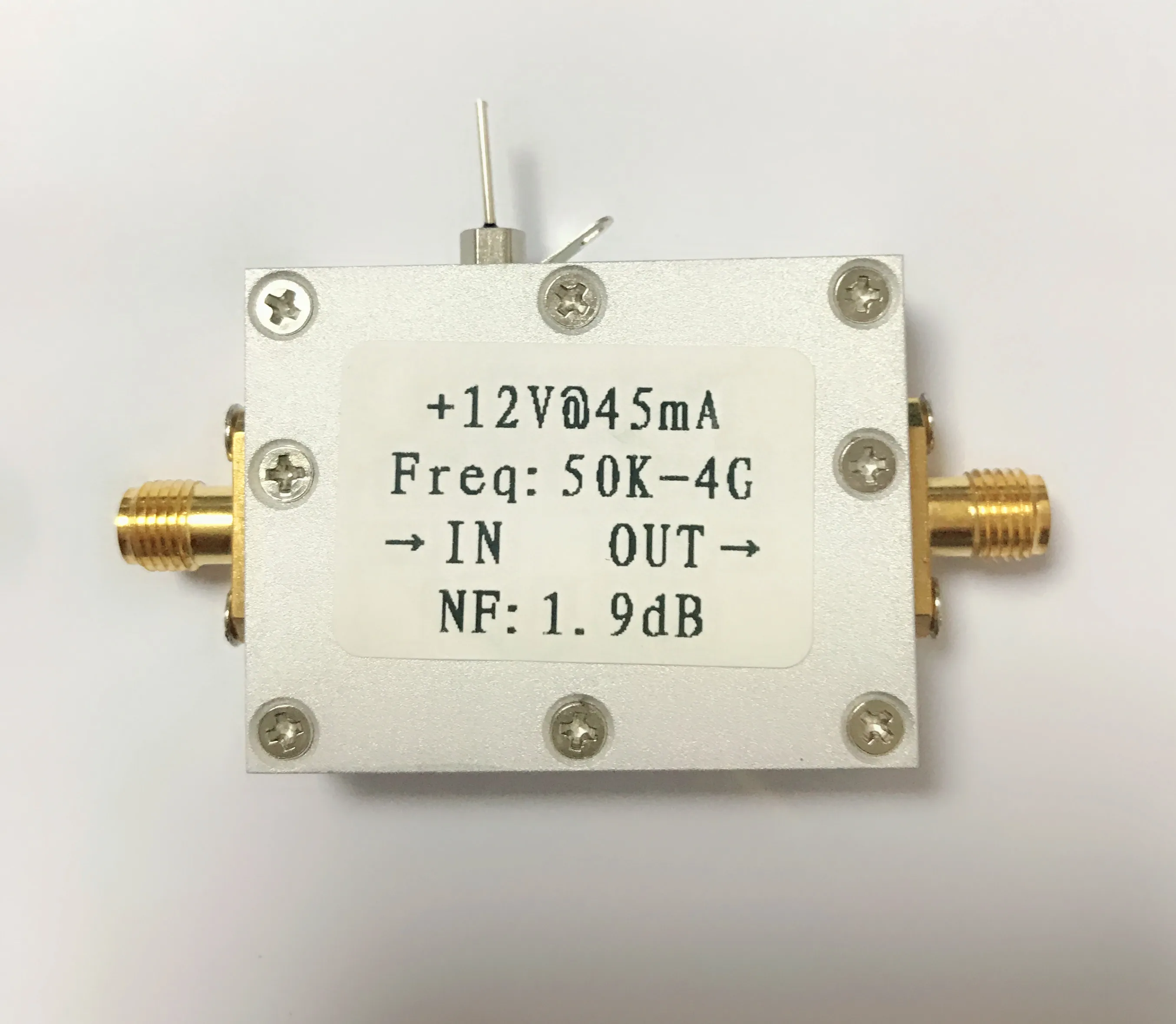 

50k-4g LNA малошумный усилитель с высоким коэффициентом усиления