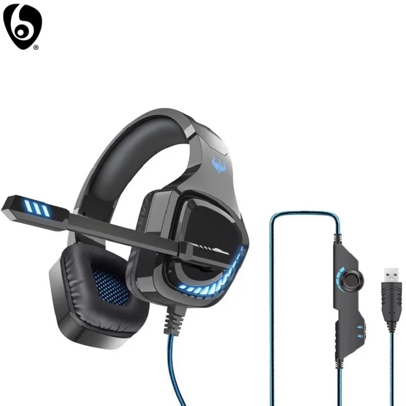 Проводная игровая гарнитура OVLENG Q11 для киберспорта с микрофоном стерео HiFi