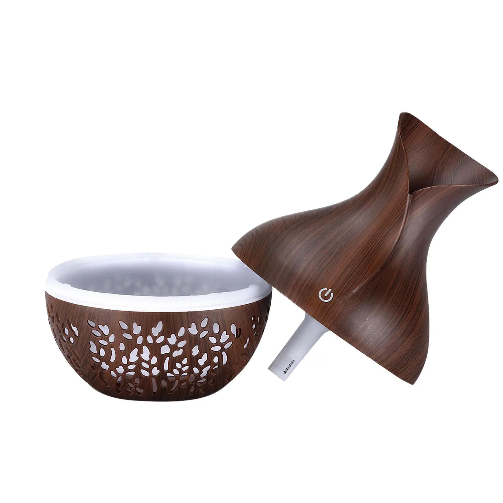 * Увлажнитель воздуха Ароматический диффузор для эфирных масел Светодиодный