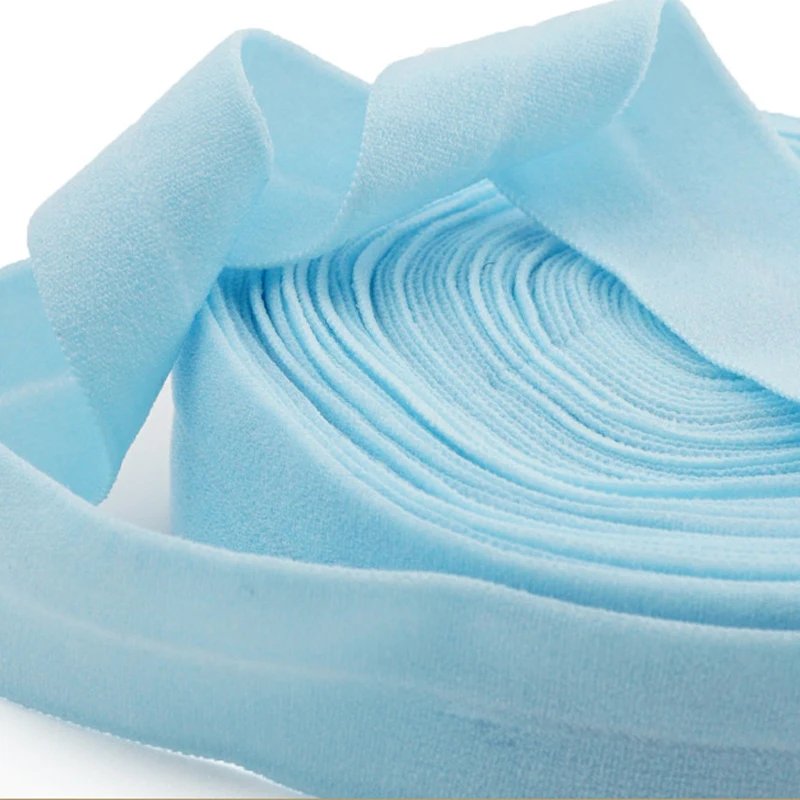 20 мм складывается поверх резиновой ленты многослойная ткань спандекс 2 см