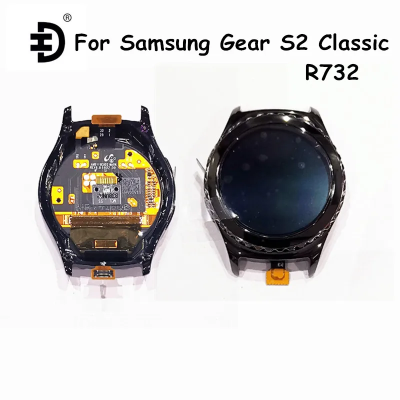 Оригинальный дисплей для Samsung Gear S2 Classic R732 ЖК-дисплей Diaplay сенсорный экран