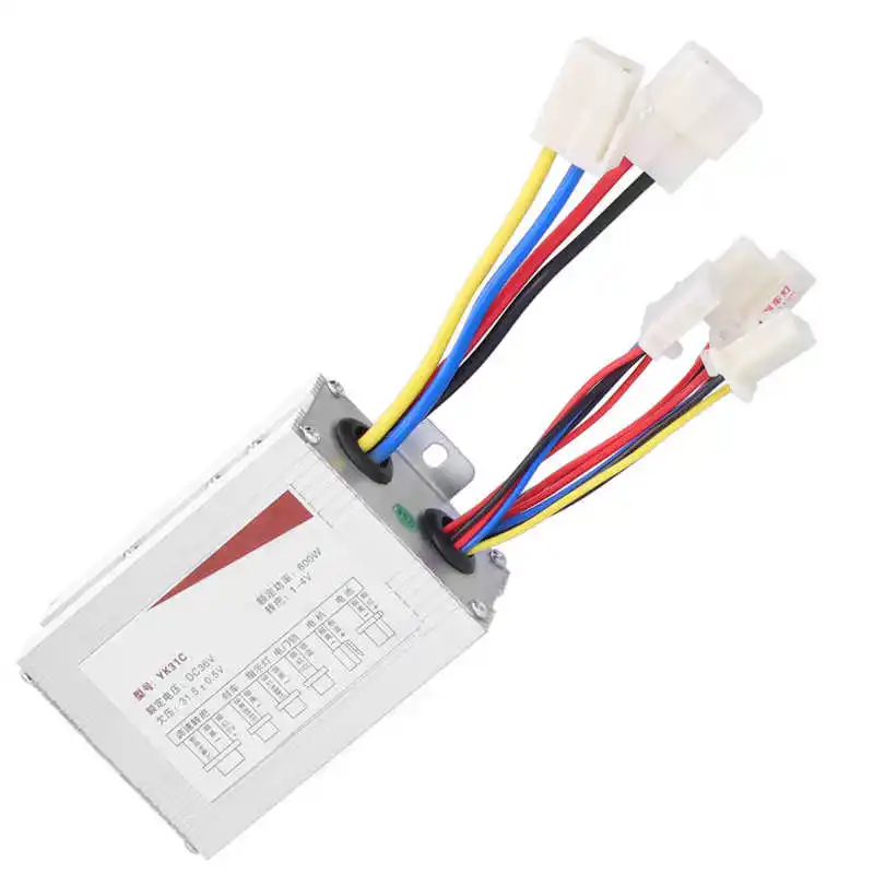 Electric Bicycle Scooter Controller+Throttle Grip 36V 800W Brush Controller Short Cable Throttle Kit | Спорт и развлечения