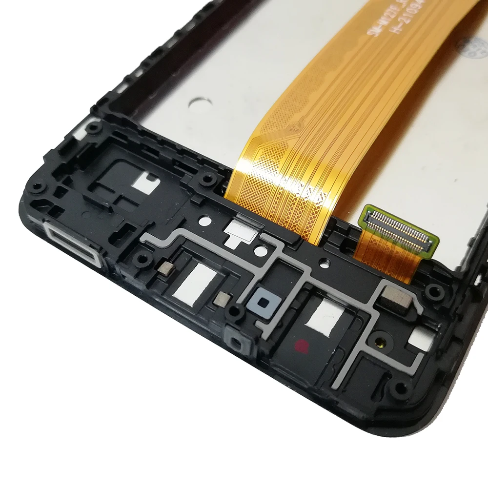 Pantalla LCD de 6,5 pulgadas para m&oacute;vil, digitalizador de pantalla t&aacute;ctil con marco de repuesto, para Samsung Galaxy A02 2021 SM-A022F A022M-4
