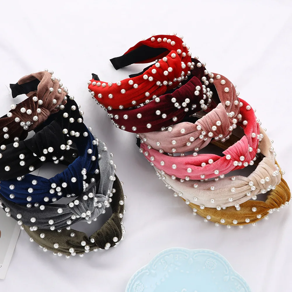 Модные свадебные туфли Украшенные жемчугом утепленный трикотажный комплект