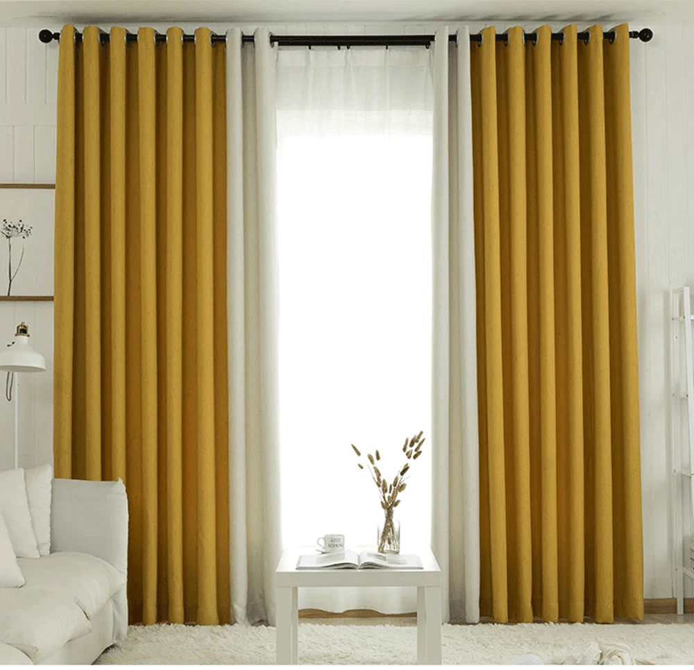 Затемненные шторы в скандинавском стиле s для гостиной серый декор комнаты