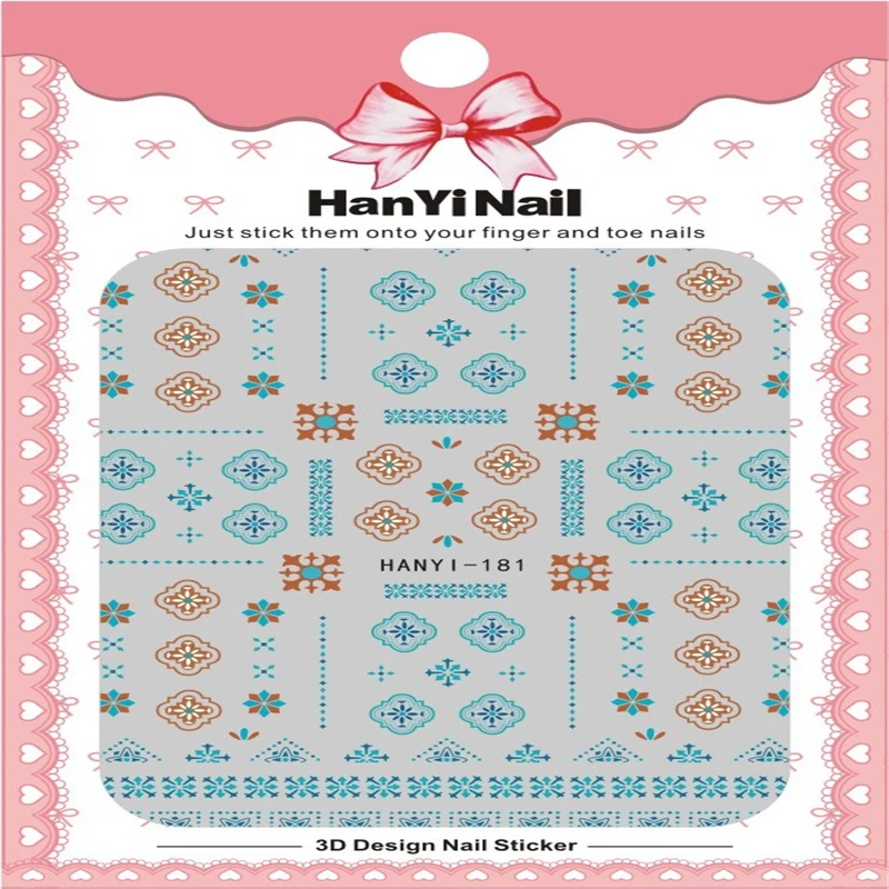 

1 sheet 2021 New Floral Slider Water Stickers Decal For Nail Art Transfer Tattoo Leaf Gel Manicure DIY Adhesive Decor Tip