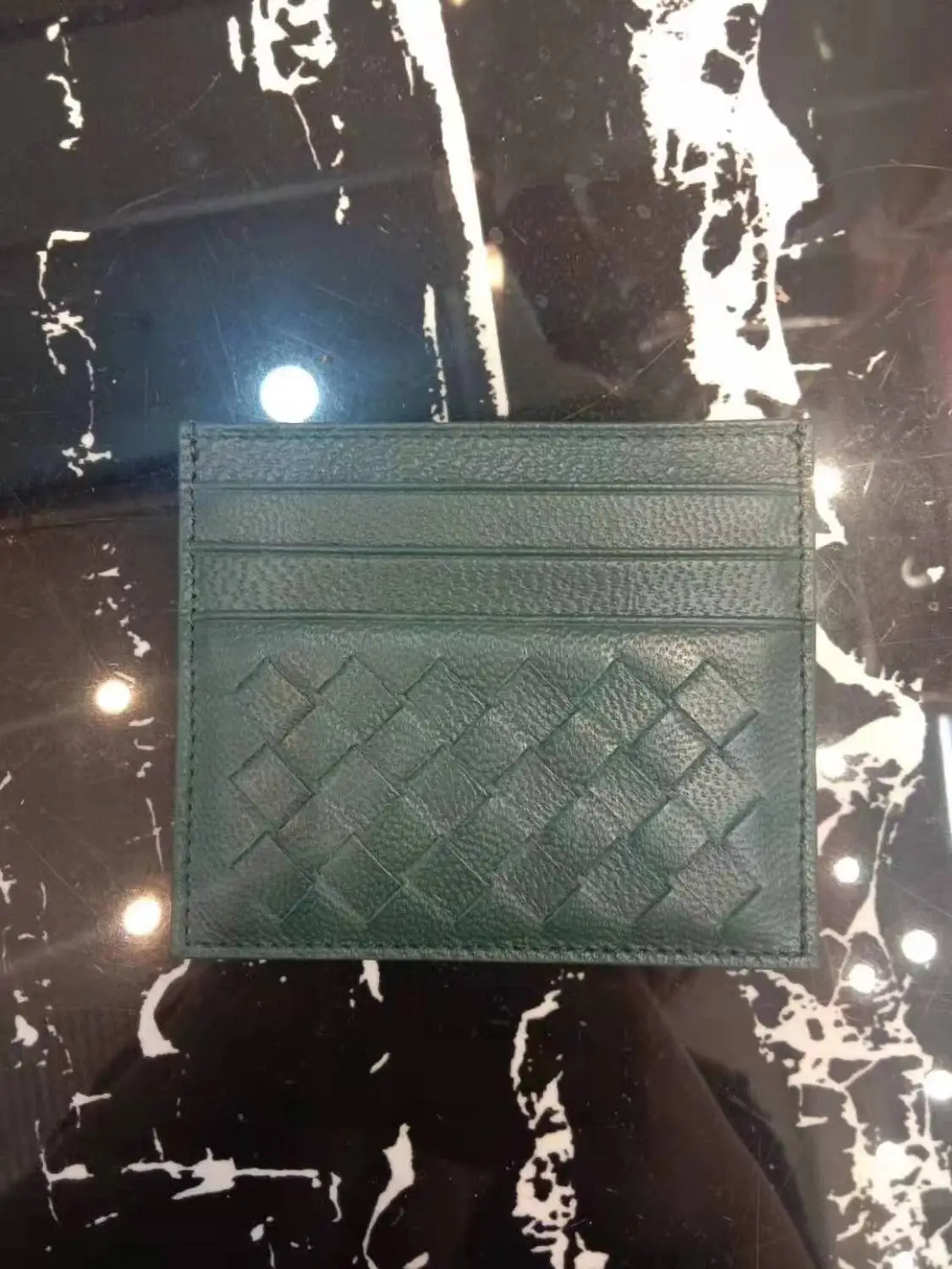 Blackish green Модный чехол для паспорта Porte Carte. Обувь из натуральной кожи. Первый слой высочайшего качества. Сумка для кредитных карт - Цвет: Blackish green