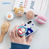 joylove airbag holder creative lazy telescopic silicone mobile phone holder corporate gifts custom logo giveaway ring buckle