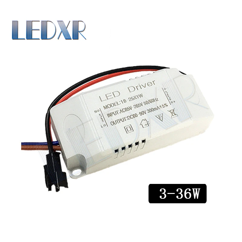 

High-power LED drive power ceiling lamp spotlight isolated power supply 3W 4-7W 8-12W 12-18W 18-25W 25-36W led power supply