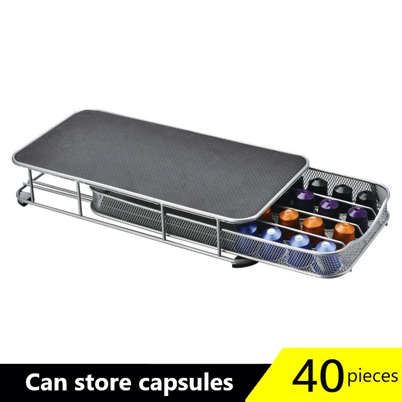 

Coffee Capsule Organizer Storage Rack Stand Coffee Drawers Nespresso Capsules Holder Coffee Capsule Shelves Coffeeware Kitchen