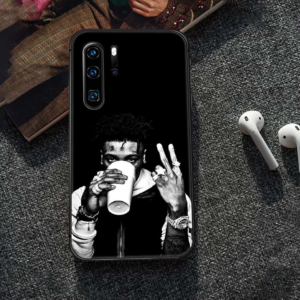 

Youngboy Never Broken Again Phone Case Cover Hull For Huawei P8 P9 P10 P20 P30 P40 Lite Pro Plus smart Z 2019 black Bumper