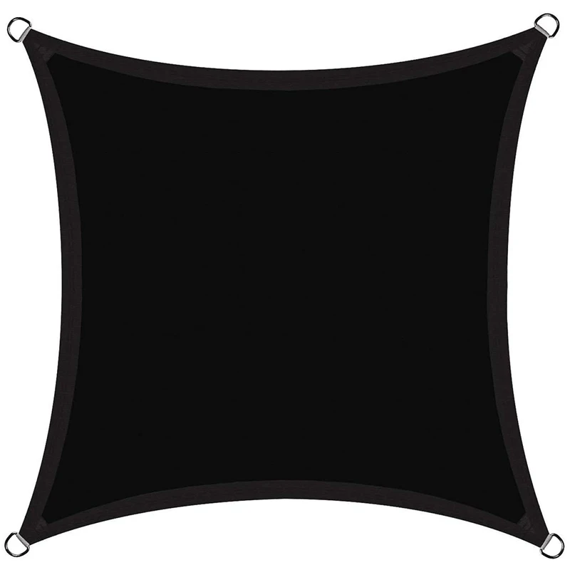 

Rectangular Courtyard Square Ultraviolet Oxford Cloth Outdoor Garden (Black, 3X)