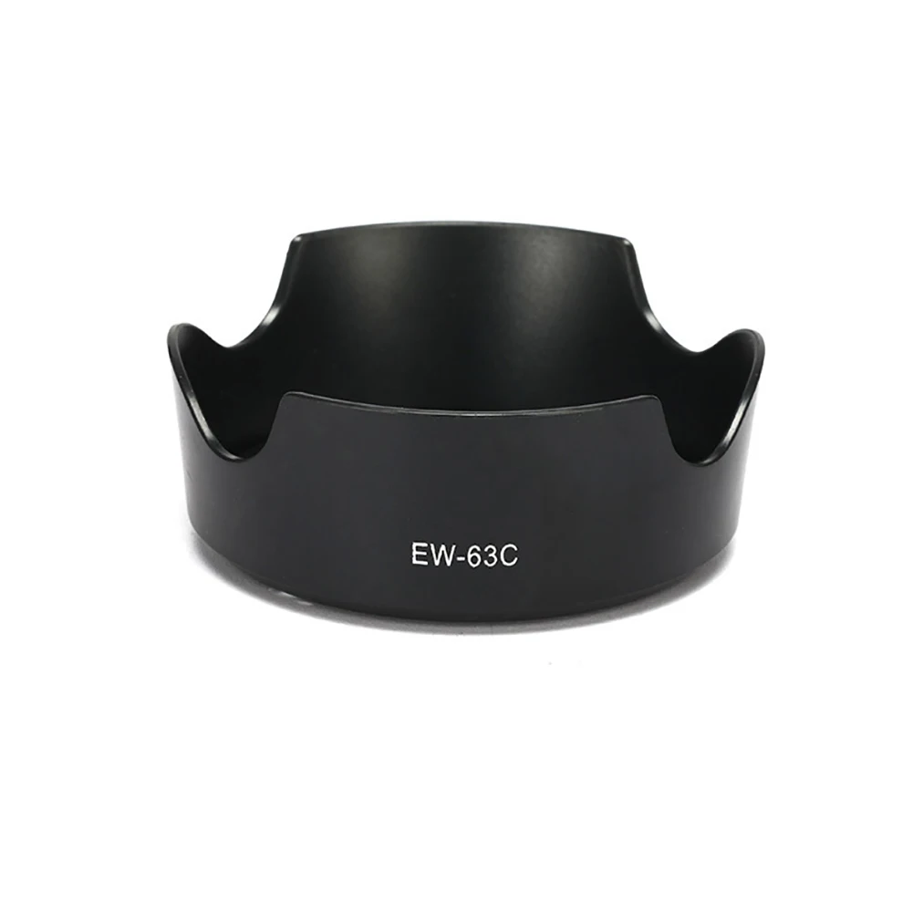 

Mini Practical Professional ABS Photography Lens Hood Camera EW-63C 18-55mm Accessories F/3.5-5.6 Durable Portable For Canon