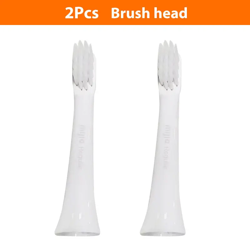 Two Brush Head Xiao mi jia T100 mi умная электрическая зубная щетка 46 г 2 скорости Xiao mi Sonic зубная щетка отбеливание Уход за полостью рта - Цвет: Two Brush Head