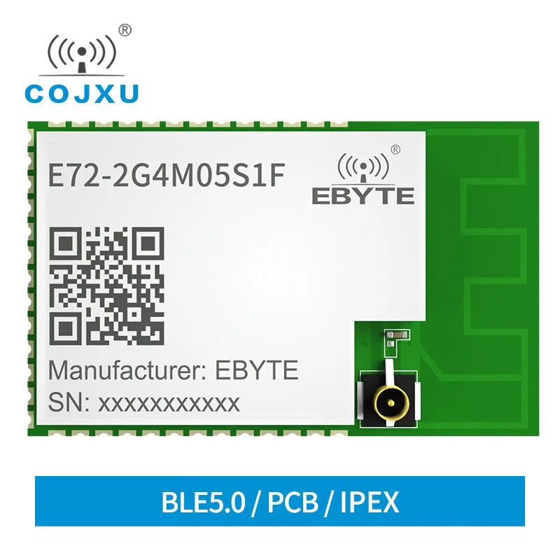 

CC2652RB Wireless SoC Module 2.4GHz Thread Zigbee BLE 5dBm 350m Long Range PCB/ IPEX E72-2G4M05S1F RF Module Transciever