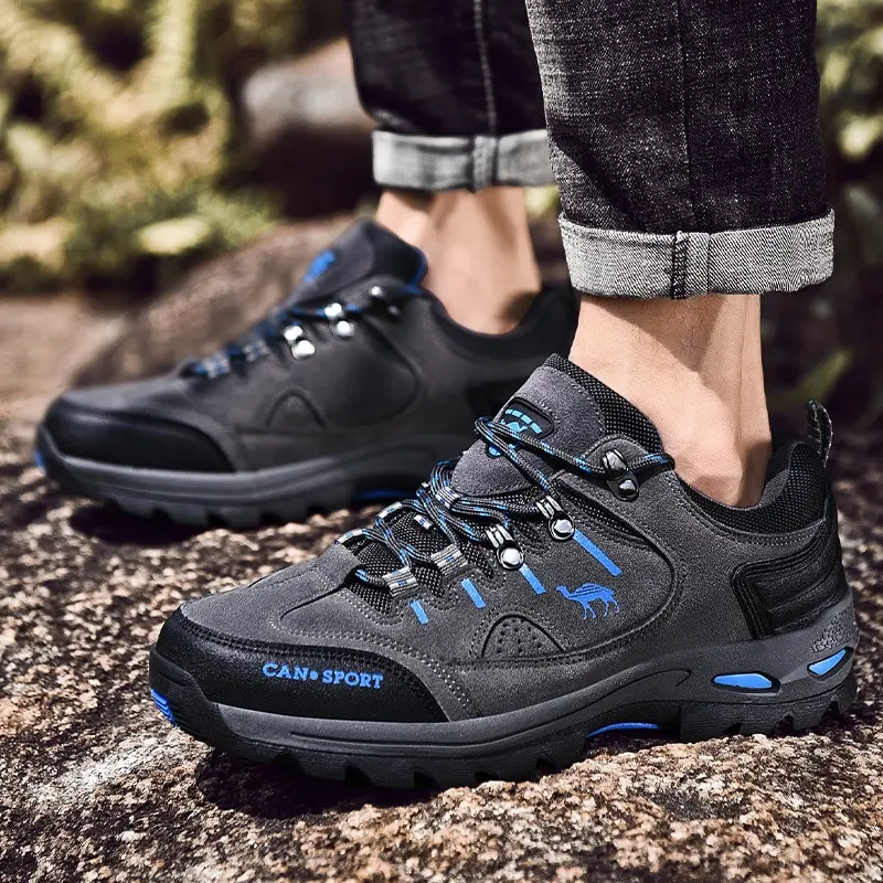 

Athletic Shoes High Quality Men Hiking Shoes Autumn Winter Outdoor Men Sport Trekking Mountain Boots Sneaker Waterproof Climbing